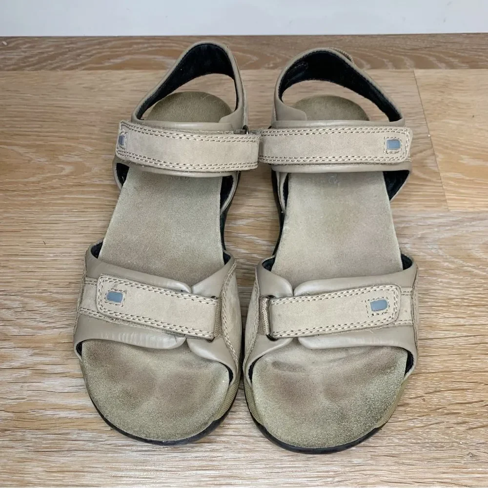 Soft Shoe by Medicus Sand Adjustable Strap Sandals, Size 7